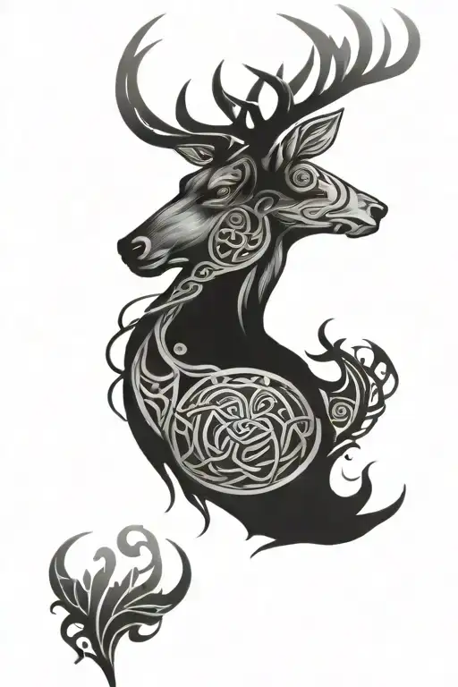 Celtic Stag