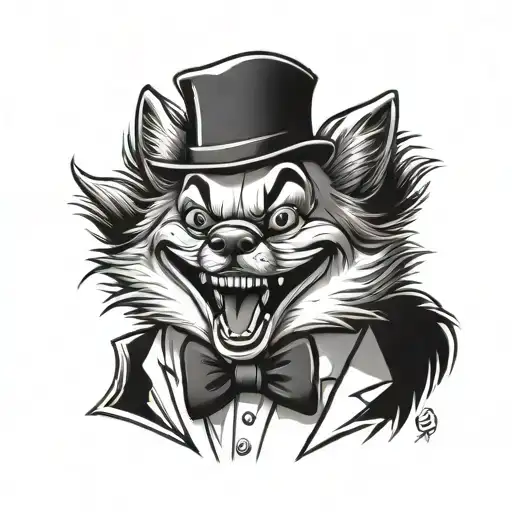 Clown Gangster Fox Laugh