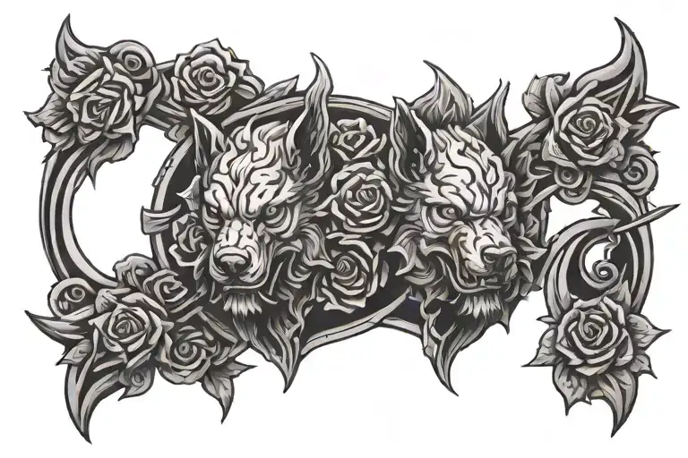 Cerberus Sword Rose