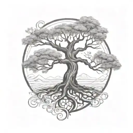 Tree Of Life And New Beginnings