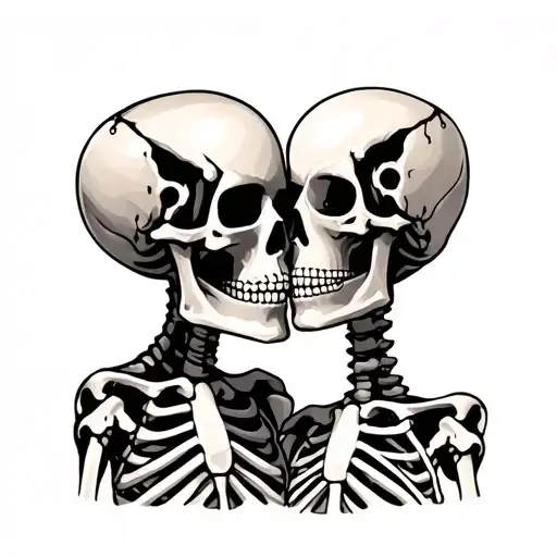 Skeleton Couple
