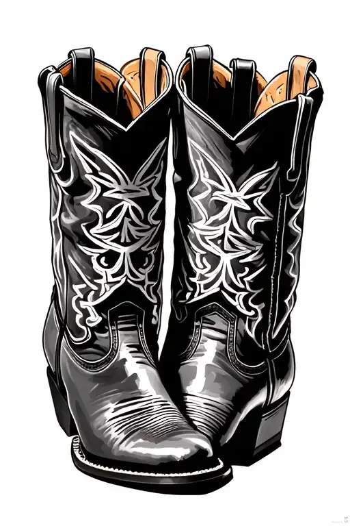 Cowboy Boots And Whiskey