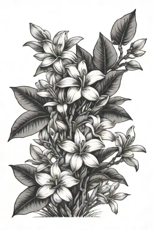 Frangipani Tree