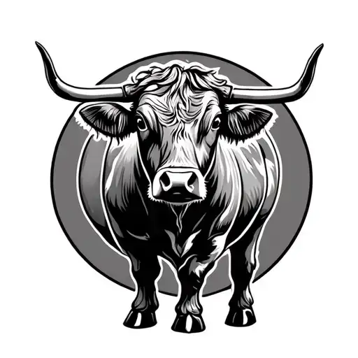 Beefwood Tree Cow Underneath Standing