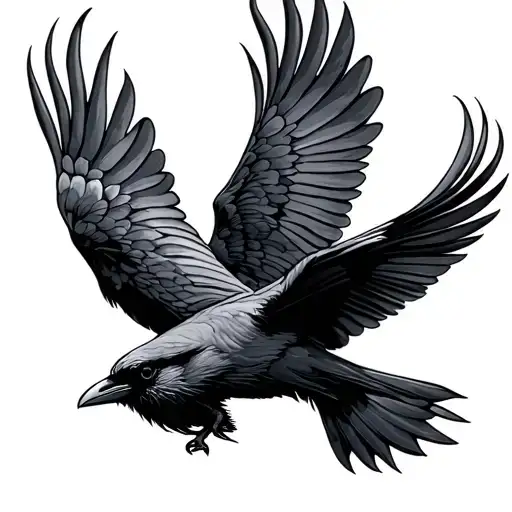 Flying Crow