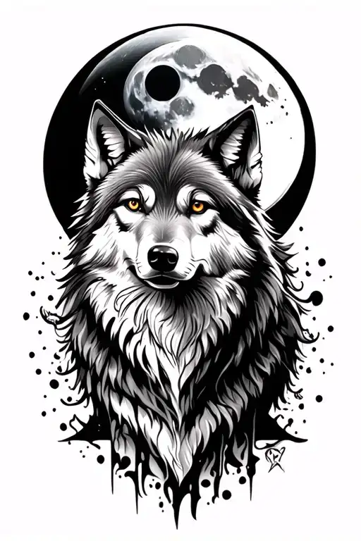 Wolf Whit Moon