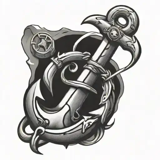 Capricorn Anchor Surrounded