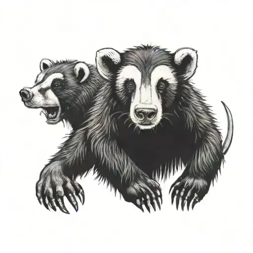 Ape Mouse Bear Badger