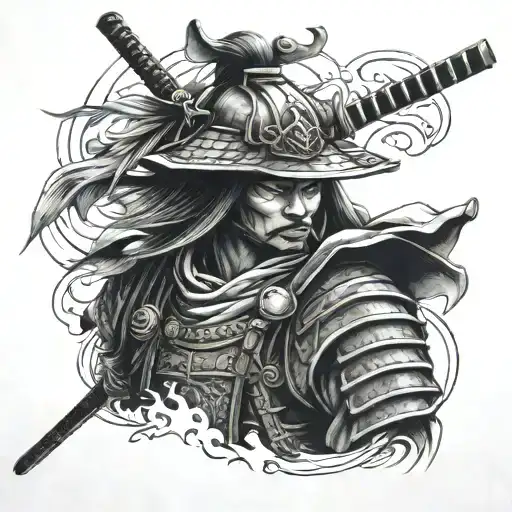 Samurai Close Up
