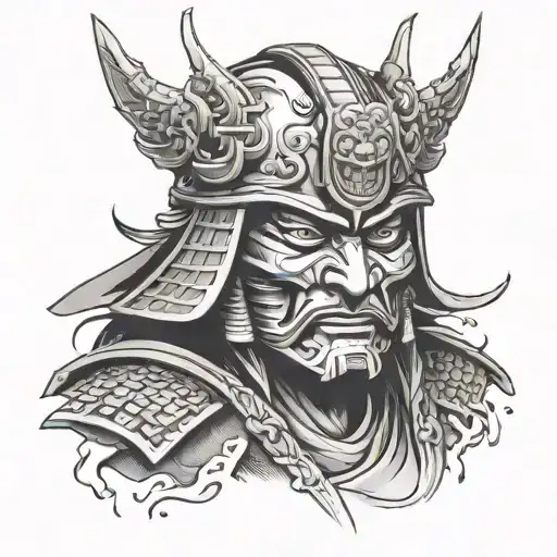 Samurai Broken Mask Sharinghan