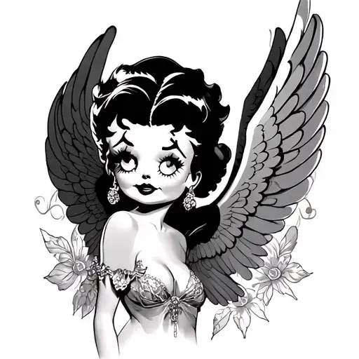 Betty Boop Angel