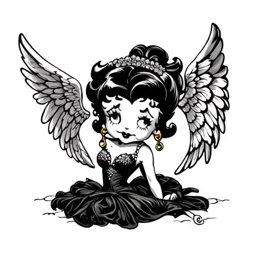 Betty Boop Angel