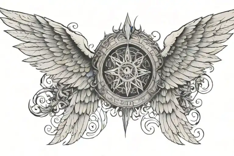 Enochian Power Angel Wings