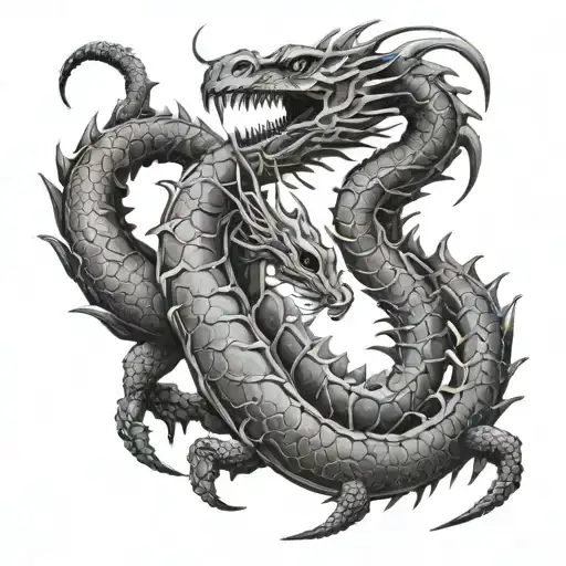 Scorpion And Dragon