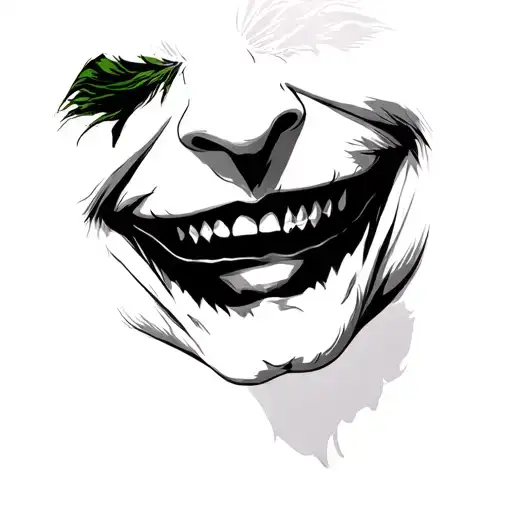 Joker Smile Mouth