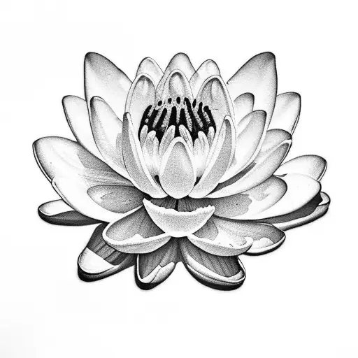 Realism Water Lilly Flower
