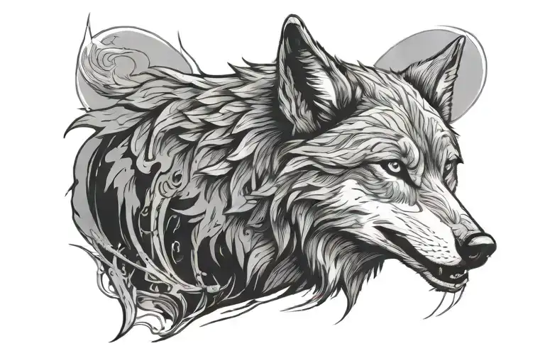 The Wolf Is Looking For His Way