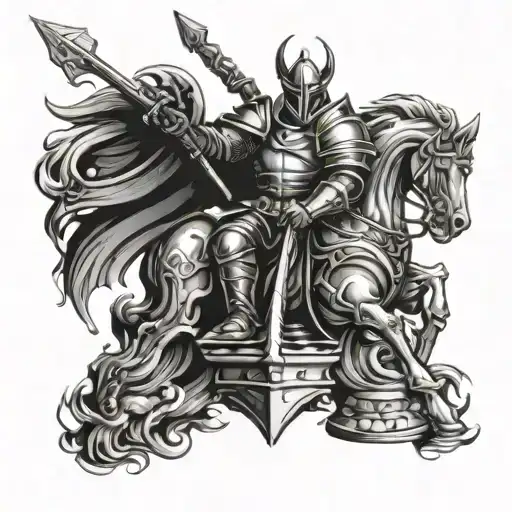 A Demonic Chess Knight