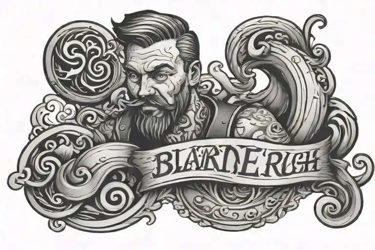 Scroll Saying Blaine Rush Larue