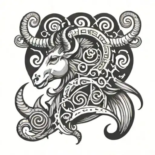 Capricorn And Pieces Combined