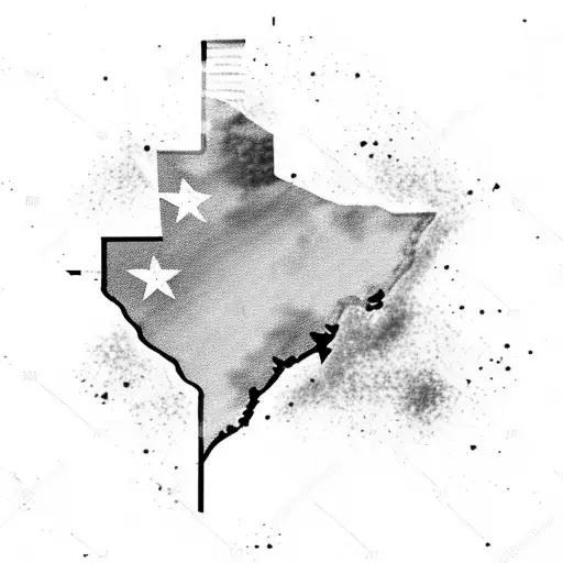 Bleeding Texas Flag