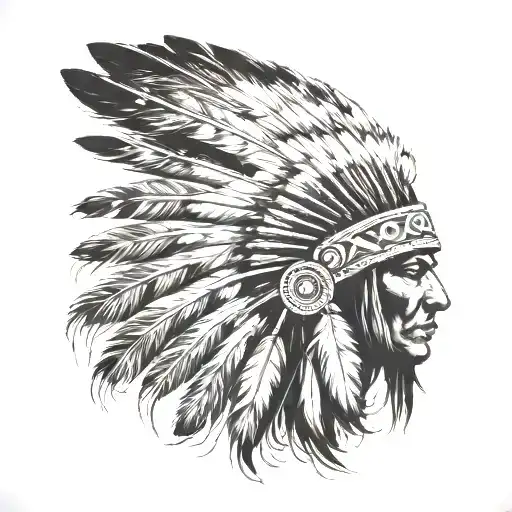 Lyon Indian Headdress