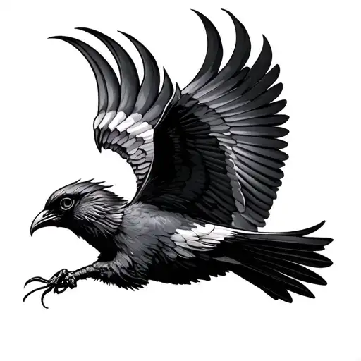 Feenix Bird Flying
