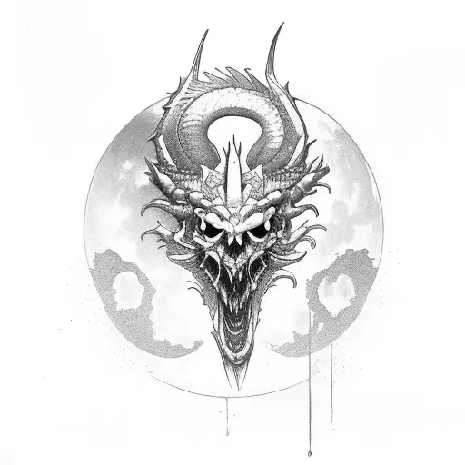 Moon Dragon Skull Lotes