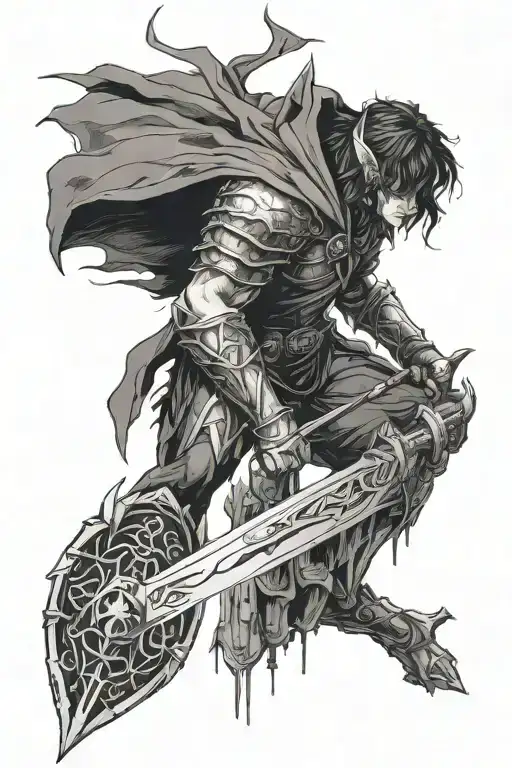 Lord Of The Rings Meets Berserk Anime