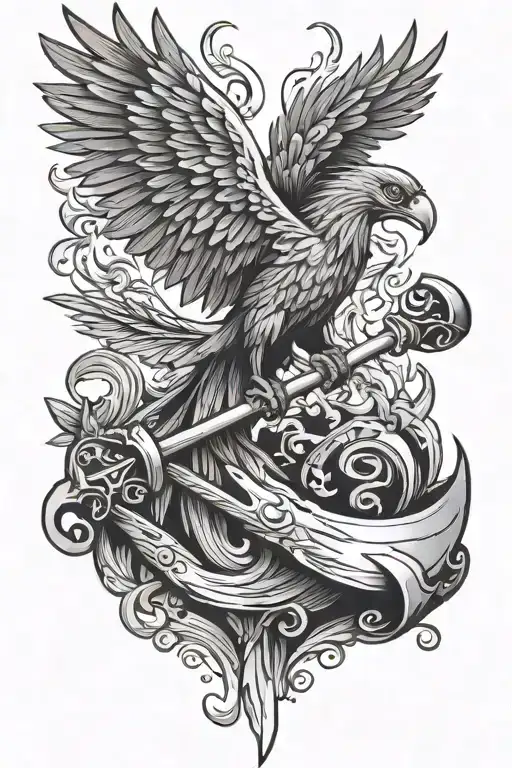 Phoenix Carrying Axe