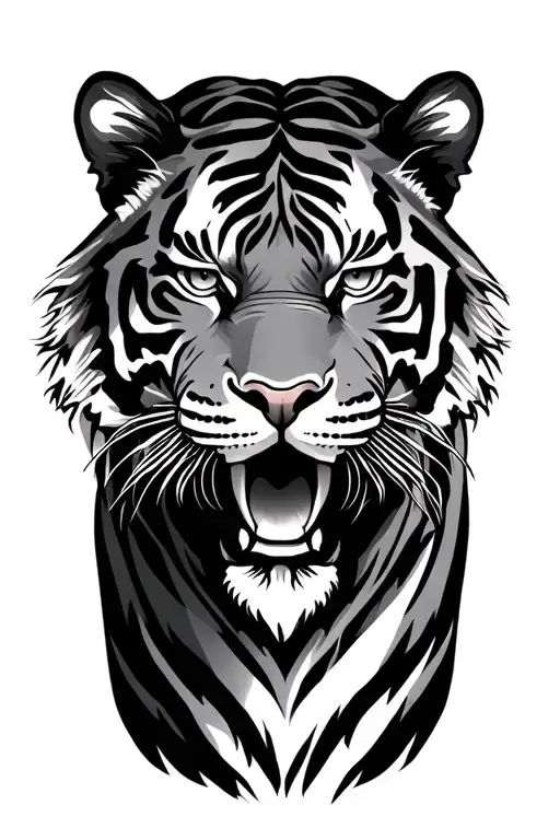 Tigers Head And Roaes