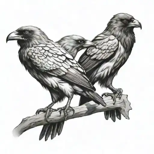 2 Headed Crow