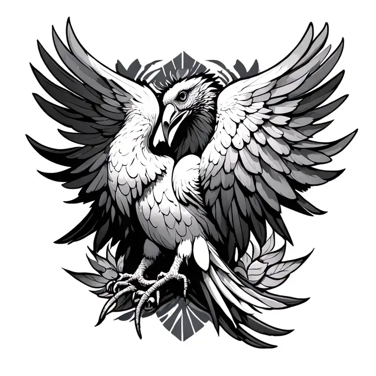 Liver Bird Intertwined