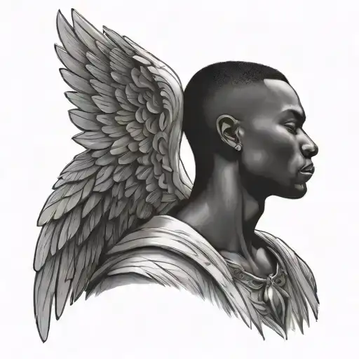 African Male Angel