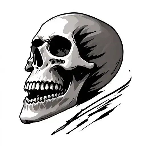 Skull With Huckabuck