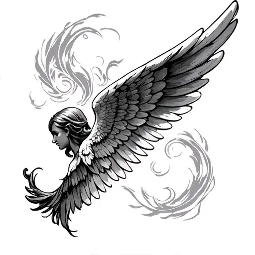 The Wing Of The Angel