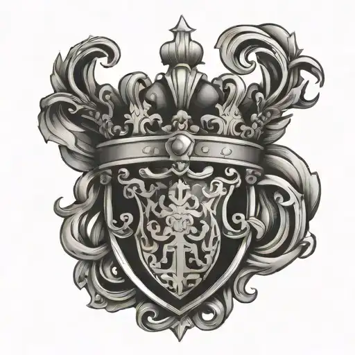 Bonshaw Crest Heraldry Crown