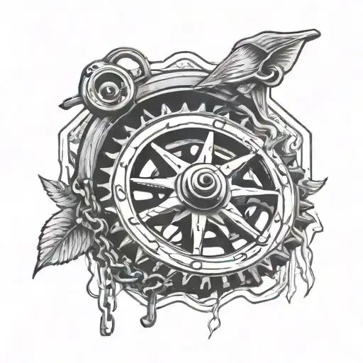 Chain Wheel With River Mountain Hammock