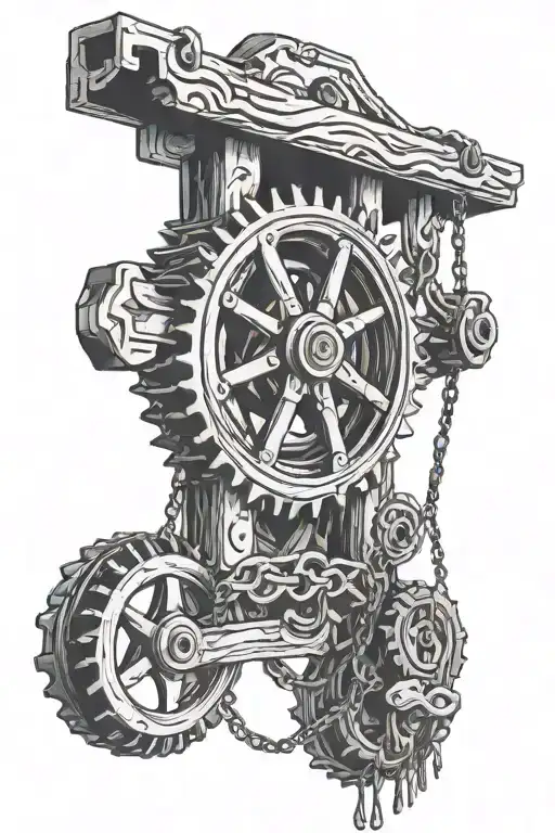 Chain Wheel With River Mountain Hammock