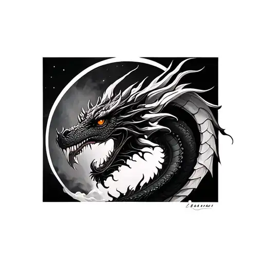 Dream And Reality Is Mixed With Dragon