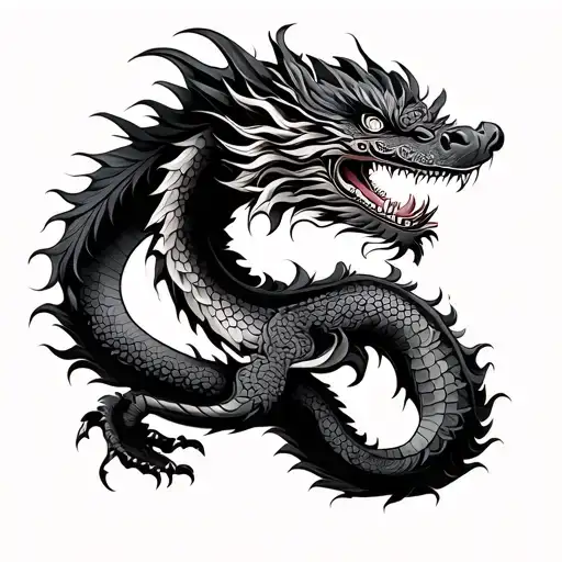 Traditional Burmese Dragon