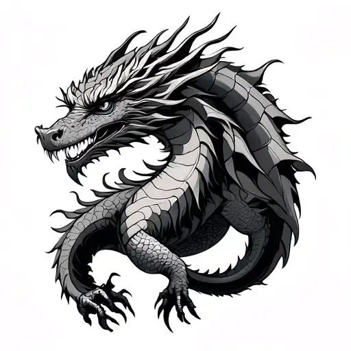 Medeval Traditonal Dragon