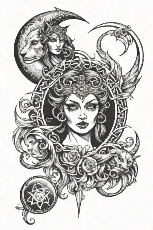 Hecate Triple Moon