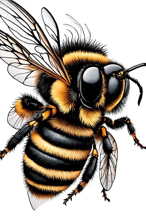 Bee Flying