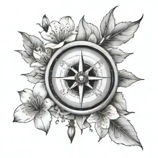 Cherry Blossom Compass