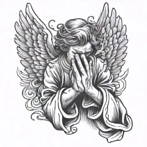 Angel Praying Hands