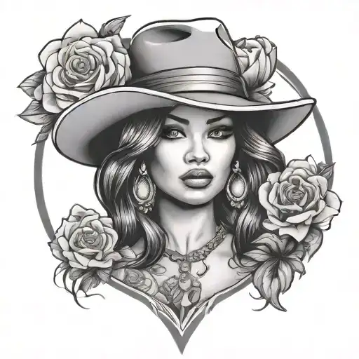 Chicano Gangster Girl