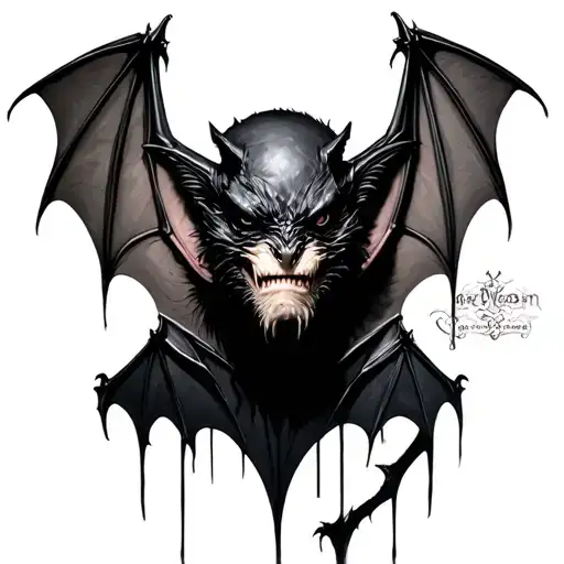 Realistic Gothic Bat