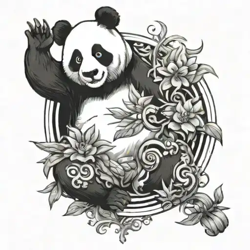 Panda And Aquarius