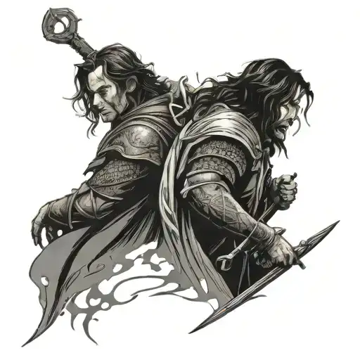 Lord Of The Rings Broken Sword